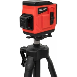 Лазерный самовыравнивающийся уровень Gigant профессиональный, в кейсе, со штативом, 1 м (12 линий) GBLL-11