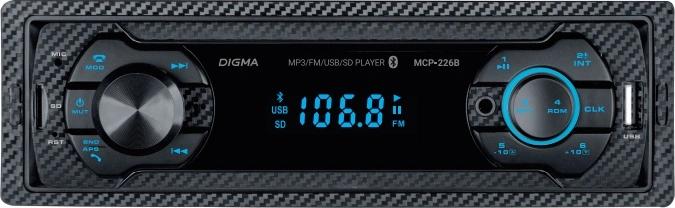 Автомагнитола Digma MCP-226B