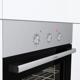 Духовой шкаф электрический Gorenje BO6727E03NX, 73л, дверца с 2 стеклами, черный