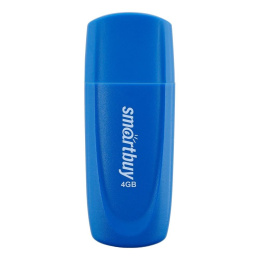 Smartbuy USB Drive 4GB Scout Blue SB004GB2SCB