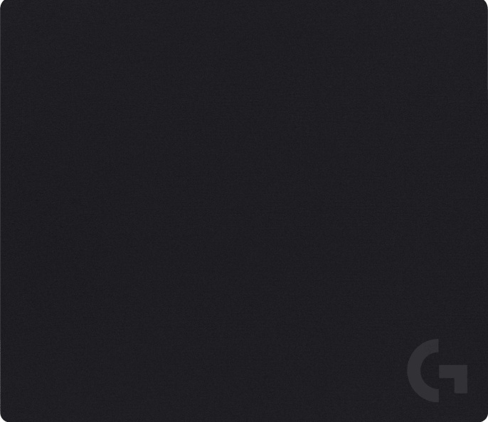 Коврик для мыши Logitech G640 (L) черный, ткань, 460х400х3мм [943-000800]