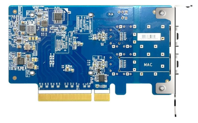 Сетевая карта QNAP Expansion Card QXG-25G2SF-CX6 PCIe Gen4 x8, iSER, 2x25GbE SFP28