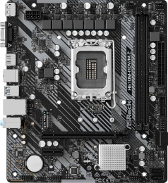 Материнская плата Asrock H610M-HDV/M.2 R2.0 Soc-1700 Intel H610 2xDDR4 mATX AC`97 8ch 7.1 GbLAN+VGA+HDMI+DP