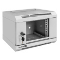 Шкаф телекоммуникационный 10" настенный 4U ExeGate EC-WM-4U.310.G.GREY (10”, 4U, 330x310x230mm (ШхГхВ), передняя дверь закаленное стекло, пыле- и влагозащита IP23, светло-серый RAL 7035) EX300249RUS