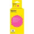 Картридж T2 (CLI-521M/CLI 521/521M/521) для Canon PIXMA iP3600, 4600, 4700, MP540, 620, 630, 980, пурпурный, с чипом IC-CCLI-521M
