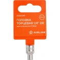 Головка торцевая шестигранная 4.5 мм, 1/4"DR, пластиковый подвес Airline ATAP049