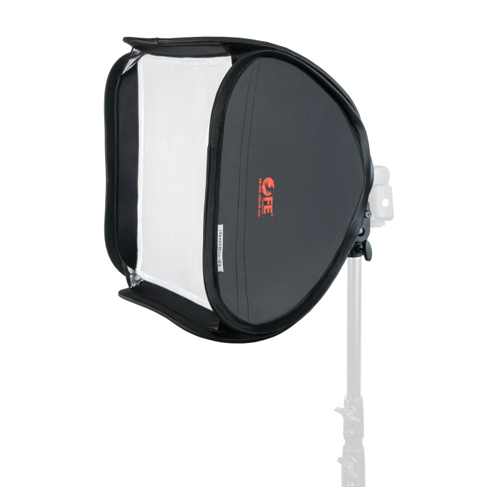 Софтбокс EB-060 (40*40cm) с переходником для накамерных вспышек 19834FS