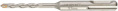 Бур Milwaukee SDS+ Contractor 5.5x110 (4932471215) (твердосплавный наконечник, с 2 режущими кромками, двухспиральная конструкция)