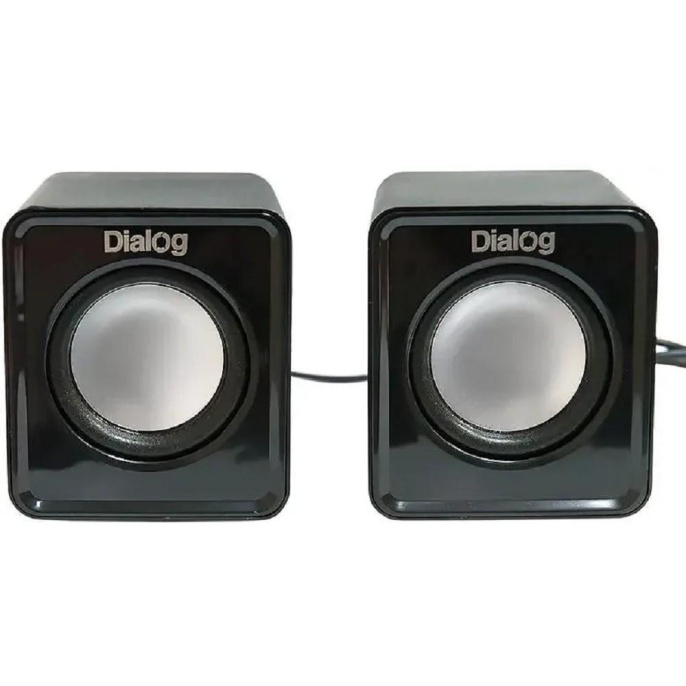 Dialog Colibri AC-02UP BLACK {акустические колонки 2.0, 5W RMS, питание от USB}