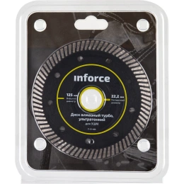 Диск алмазный турбо ультратонкий для УШМ Inforce 11-01-496