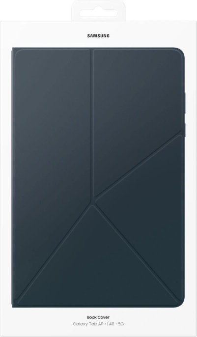 Чехол для планшета Samsung Book Cover, для  Samsung Galaxy Tab A11+, черный [ef-bx230pbegru]