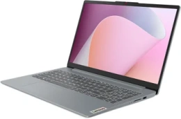 Ноутбук Lenovo IdeaPad Slim 3 15ABR8 82XM0088RK 15.6" 1920 x 1080, IPS, 60 Гц, AMD Ryzen 5 7530U, 8 ГБ DDR4, SSD 512 ГБ, видеокарта встроенная, без ОС, цвет крышки серый, аккумулятор 47 Вт·ч, цвет корпуса серый, заводская кириллица на клавиатуре