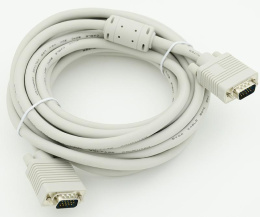 Кабель VGA m VGA m 5м SVGA феррит.кольца