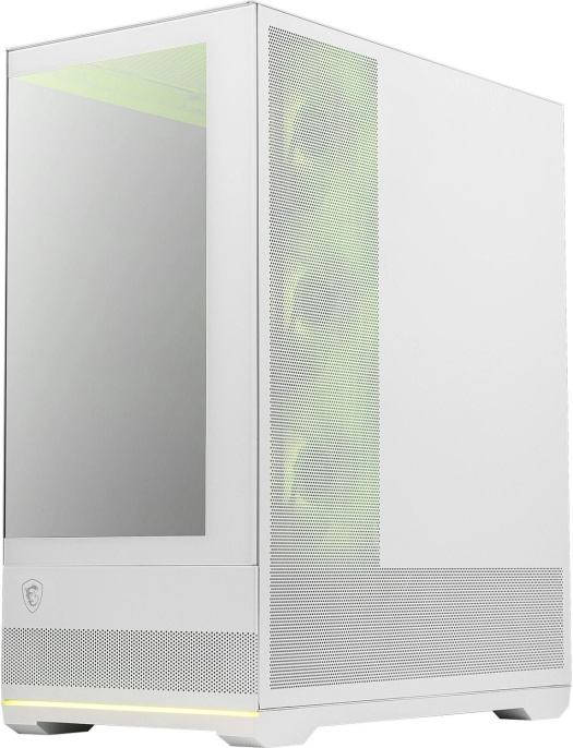 Корпус MSI MAG Pano 110R PZ белый без БП ATX 6x120mm 7x140mm 2xUSB3.0 1xUSB3.1 audio AirDuct bott PSU