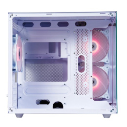 Defender Корпус компьютерный NovaCube белый,mATX,3fan,switch&M/BSync (25104)