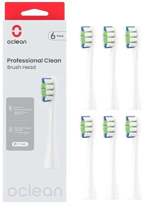 Набор сменных насадок OCLEAN Professional Clean P1C1 W02, 2 шт [c04000269]