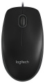 Мышь Logitech B100 Black черная, оптическая 800dpi, USB, 1.8м, {10}, 041271 910-005547