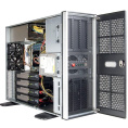 Корпус Chenbro RM41300H12*13729 For Tesla GPU MB 12"x13", 3x5.25"+2x3" +4 Internal 3.5, 120mm FAN, wo PSU, w/ Front Door
