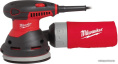 Эксцентриковая шлифмашина Milwaukee ROS 125 E 4933433180 14000-26000 колебаний/мин, питание: сеть, 300 Вт, частота вращения на холостом ходу: 7000-12000 об/мин, диапазон колебаний: 2,4 мм, диаметр