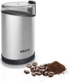 Кофемолка Krups GX204D10 200Вт сист.помол.:ротац.нож вместим.:85гр серебристый/черный 1510002214