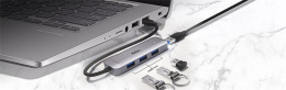 NETAC USB-концентратор Netac USB Hub WF11, USB-A to USB3.0*4 repl. NT08WF11-30GR WF11GYCN