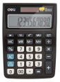 Калькулятор DELI E1238black, 12-разрядный, черный