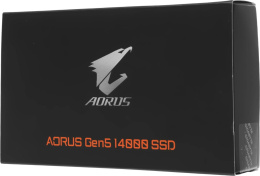 Твердотельный накопитель SSD Gigabyte 4TB M.2 2280 AORUS Gen5 14000 AG514K4TB PCI-Express 5.0x4, NVMe 2.0, 3D TLC NAND, Phison PS5026-E26