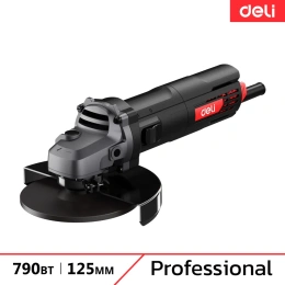 Профессиональная угловая шлифмашина болгарка DELI DE-JM125-2E 134519