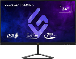 23.8" Монитор ViewSonic VX2479A-HD-PRO, 1920x1080, IPS, 240Гц, 2хHDMI, 1хDP, черный