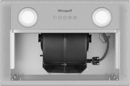 Вытяжка встраиваемая Weissgauff Dubhe 450 Inox нержавеющая сталь управление: кнопочное (1 мотор)