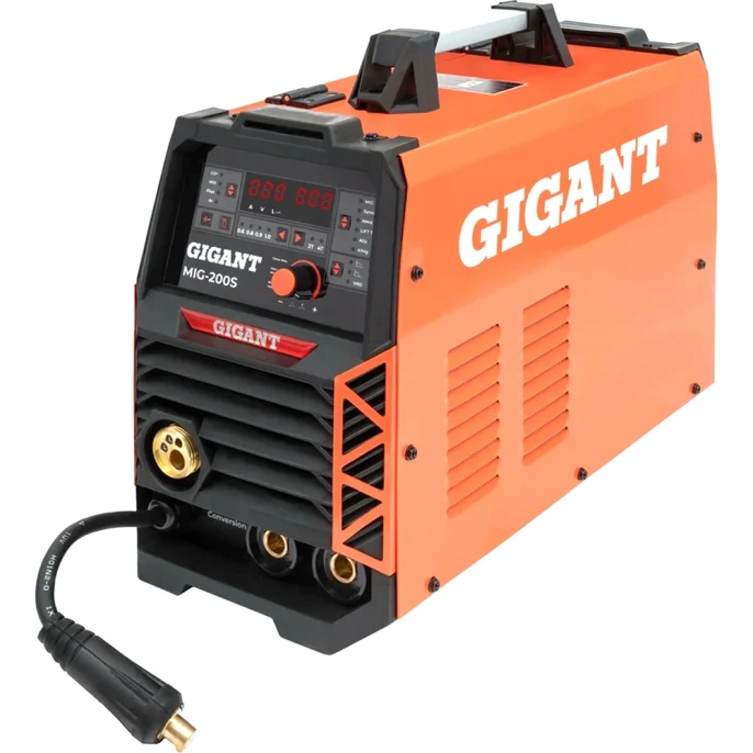 Сварочный полуавтомат - инвертор Gigant (200 А; EURO; синергия; ПВ 40%) MIG-200S