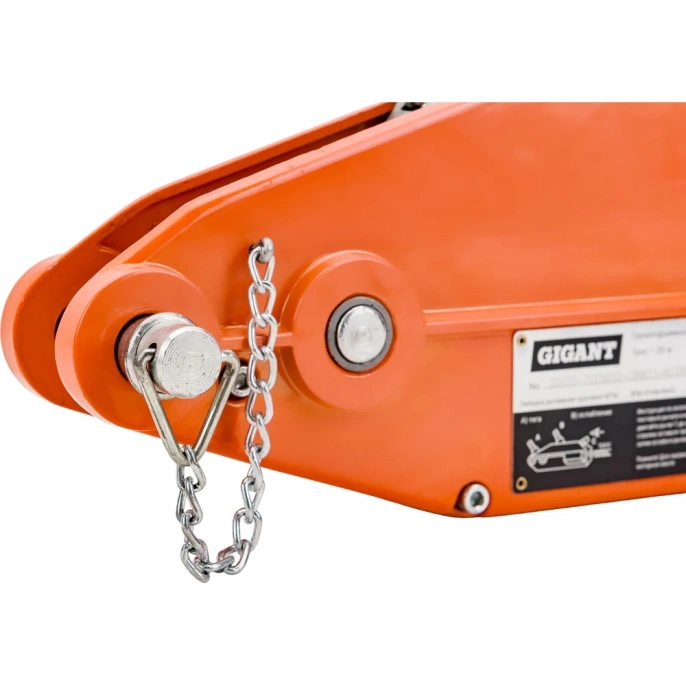Рычажная тросовая лебедка Gigant 0,8 т, L=20м GEW-23, Диаметр троса 8,3мм, МТМ 800