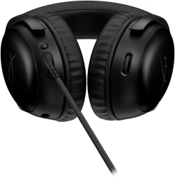 Гарнитура игровая HYPERX Cloud III, для компьютера и игровых консолей, мониторные, проводные, черный [727a8aa]