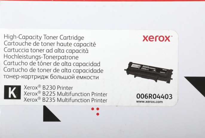 Тонер-картридж для Xerox 006R04403 B230/B225/B235 3K стр. , черный