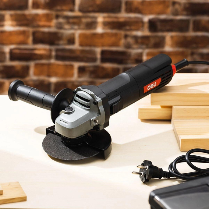 Углошлифовальная машина Deli DE-JM115-2E 890Вт 12000об/мин рез.шпин.:M14 d 115мм