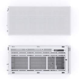 Корпус компьютерный Mini-Tower/ Case JONSBO D31 STD, Mini-Tower, TG, no fan, 1xUSB-A 3.2 + 1xUSB-C 3.2, mATX, mDTX, mITX White (D31 STD White)