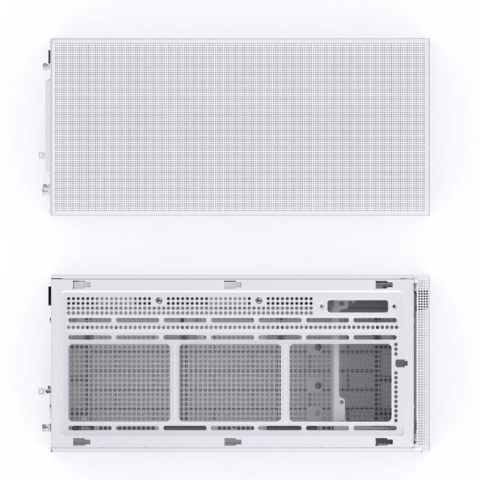 Корпус компьютерный Mini-Tower/ Case JONSBO D31 STD, Mini-Tower, TG, no fan, 1xUSB-A 3.2 + 1xUSB-C 3.2, mATX, mDTX, mITX White (D31 STD White)