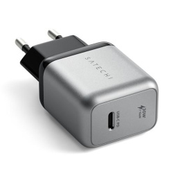 Сетевое зарядное устройство Satechi 30W USB-C GaN Wall Charger. Цвет: серый космос