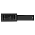Шкаф телекоммуникационный 19" настенный 4U ExeGate EC-WM-4U.600.M.BLACK 19”, 4U, 600x600x280mm ШхГхВ , передняя дверь металл, съемные боковые панели, пыле- и влагозащита IP23, черный RAL 9004 EX300264RUS