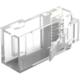 Коннектор Vention RJ45 8p8c , cat. 5, под витую пару 10шт. (VBSJT-5U)