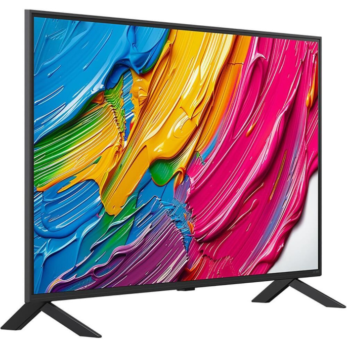 Телевизор ЖК 43'' LG/ 43", Ultra HD, Dynamic QNED Color, Local Dimming, Smart TV, WebOS, Wi-Fi, DVB-T2/C/S2, MR, 60Hz Native, 2.0ch 20W , 2 HDMI, 2 USB, 2 Pole, Charcoal Black, 2025 (43QNED80A6A.ARUG)