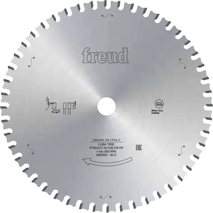 Пила дисковая Freud 250x3.2x30 мм, Z80, HM Lu2C 1200
