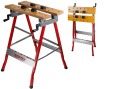Верстак складной WORTEX WB 1560 в кор.МДФ, 605x640x800 мм, регулировка столешницы 1334737