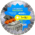 Алмазный сегментный диск по бетону Kronger Laser Beton Hard 400х12х25.4 Beton Hard B200400H