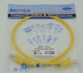 Патч-корд cat.5E stranded molded 0.5м желтый RJ-45 m -RJ-45 m LANMASTER