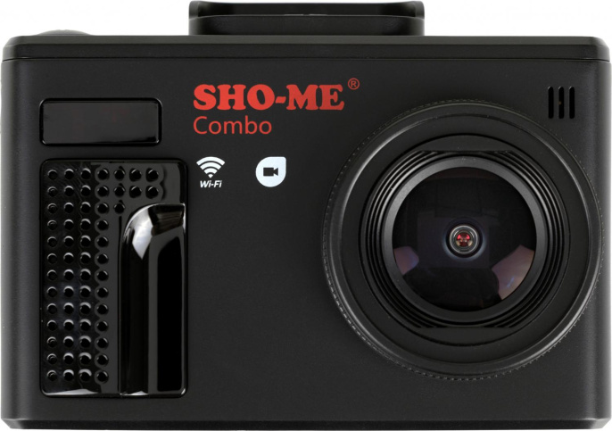 Видеорегистратор с радар-детектором Sho-Me Combo Note WiFi DUO, GPS, ГЛОНАСС