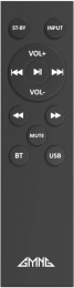 Колонки GMNG GG-SP610ACW 2.0 черный 60Вт BT 1913136