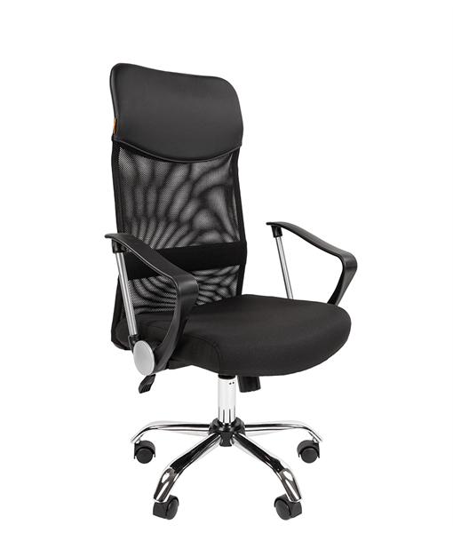 офисное кресло Chairman 610 Россия 15-21 черный N (7123276)