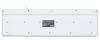 Клавиатура Оклик 500M белый USB slim Multimedia (1061586) кабель 1.5м
