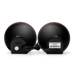 Акустическая система 2.0 ExeGate Disco 180 питание USB, 2х3Вт 6Вт RMS , 100-20000Гц, черный, Color Box EX287053RUS